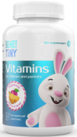 Анонс фото bene! tiny vitamins (60 паст) яблоко-банан абрикос
