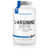 Анонс фото nutriversum basic l-arginine 800 mg (60 капс)