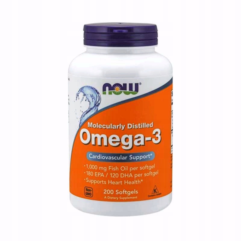 Анонс фото now omega-3 1000 mg (200 гел. капс)