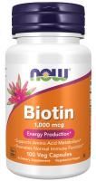 Анонс фото now biotin 1000 mcg (100 вег. капс)