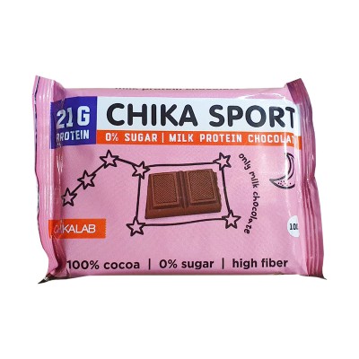 Детальное фото CHIKALAB ChikaSport Шоколад молочный (100 гр)