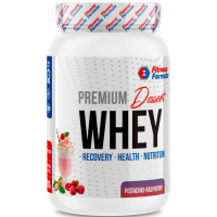 Анонс фото fitness formula whey protein dessert premium (900 гр) фисташка-малина