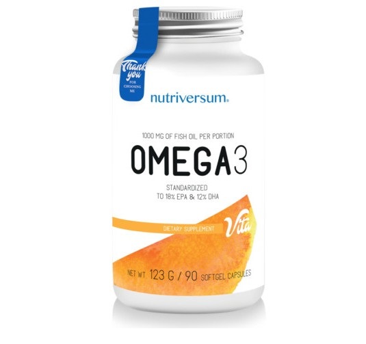 Анонс фото nutriversum vita omega-3 (90 капс)