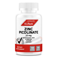 Анонс фото biotech mikonik zinc picolinate 22 mg (100 капс)