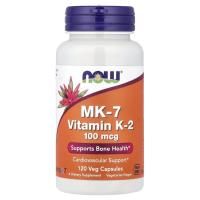 Анонс фото now mk-7 vitamin k-2 100 mcg (120 вег. капс)