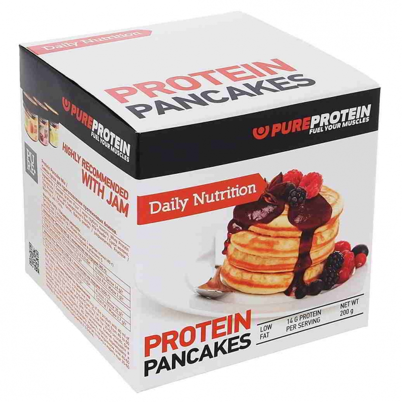 Анонс фото pp protein pancakes (400 гр) блиная смесь