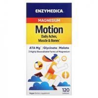 Анонс фото enzymedica magnesium motion (120 капс)