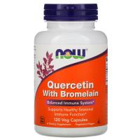 Анонс фото now quercetin with bromelain (120 капс)