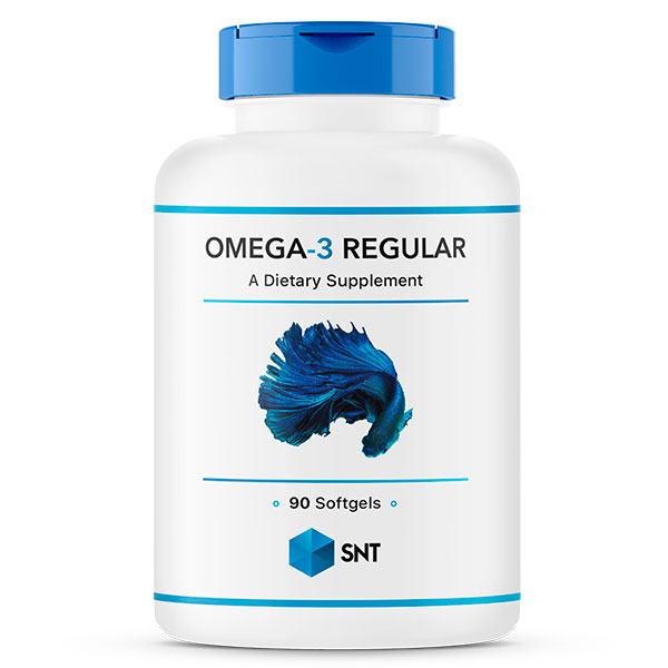 Анонс фото snt omega-3 regular (180/120 ее) 1000 mg (90 гел.капс)