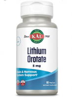 Анонс фото kal lithium orotate 5 mg (60 вег. капс)