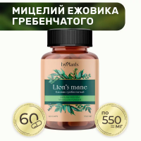 Анонс фото byplants lion`s mane mycelium (90 капс)