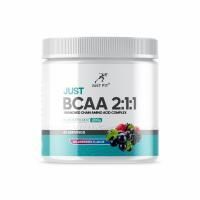 Анонс фото just fit bcaa 2:1:1 (200 гр) лесные ягоды pr66