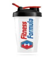 Анонс фото fitness formula шейкер с держателем (400 мл) белый с черной крышкой