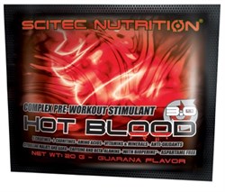Детальное фото Scitec Nutrition Hot Blood 3.0 (20 гр) Красный апельсин