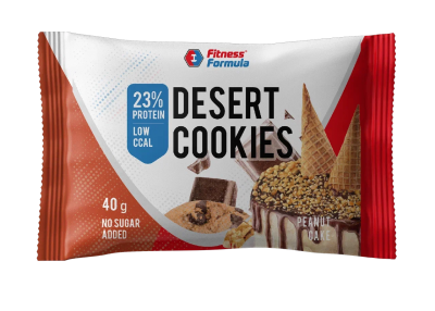 Детальное фото Fitness Formula Fitness Cookies (40 гр) Арахисовый торт