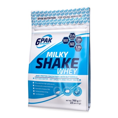 Детальное фото 6Pak Milky Shake Whey (700 гр) Кофе латтэ