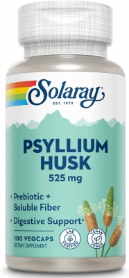 Детальное фото Solaray Psyllium Husk 525 mg (100 вег. капс)