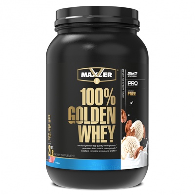 Детальное фото Maxler Golden Whey (908 гр) Орех-пекан мороженое