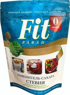 Детальное фото FitParad Заменитель сахара "ФитПарад № 14" (150 гр) дойпак