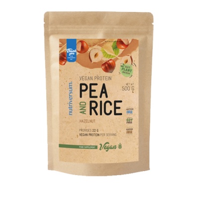 Детальное фото Nutriversum Pea & Rice Vegan Protein (500 гр) Ваниль