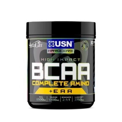 Детальное фото USN BCAA Complete Amino + EAA (400 гр) Голубая малина