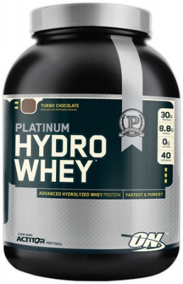 Детальное фото Optimum Nutrition Platinum Hydro Whey (1,59 кг) Турбо-шоколад