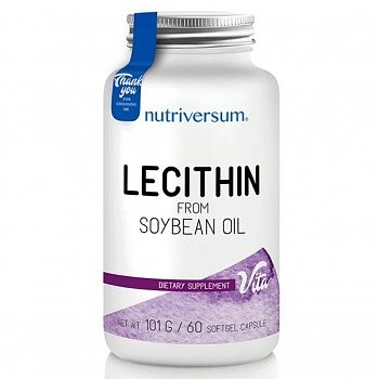 Анонс фото nutriversum vita lecithin (60 гел. капс)