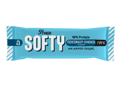 Детальное фото ä Softy 18% Protein Bar (33,3 гр) Кокос - Шоколад