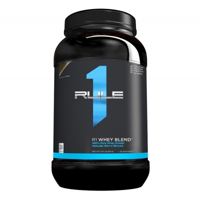 Детальное фото Rule1 Whey Blend (896 гр) Слабосоленая карамель