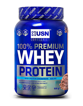 Анонс фото usn 100% premium whey protein (908 гр) шоколад