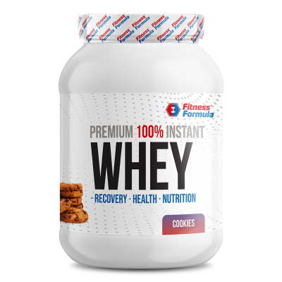 Детальное фото Fitness Formula Whey Protein Premium (2000 гр) банка Печенье