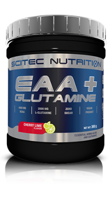 Детальное фото Scitec Nutrition EAA+Glutamine (300 гр) Дыня - Кола