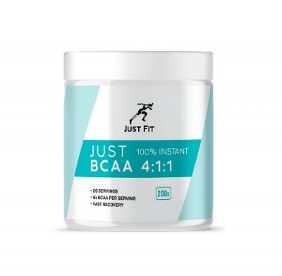 Детальное фото JustFit BCAA 4:1:1 (200 гр) Яблоко