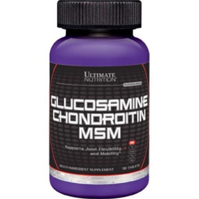 Детальное фото Ultimate Nutrition Glucosamine Chondroitin MSM (90 табл)