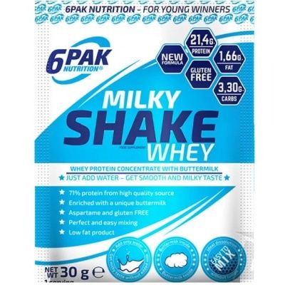 Детальное фото 6Pak Milky Shake Whey (30 гр) Шоколад