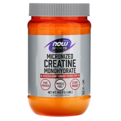 Детальное фото NOW Creatine Monohydrate Micronized (500 гр)