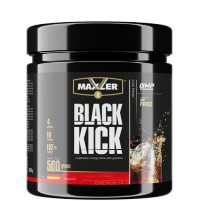 Детальное фото Maxler Black Kick (500 гр) банка Кола