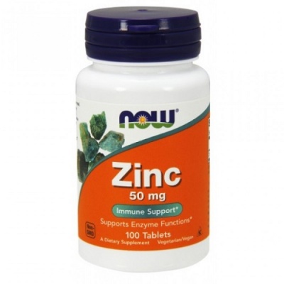 Детальное фото NOW Zinc Gluconate 50mg (100табл)