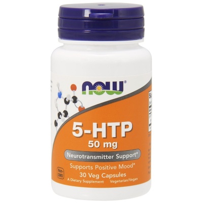 Детальное фото NOW 5-HTP 50 mg (30 капс)