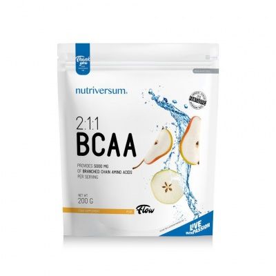 Детальное фото Nutriversum Flow 2:1:1 BCAA (200 гр) Вишня-Йогурт