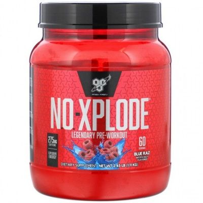 Детальное фото BSN N.O.-Xplode Pre-Workout Igniter (1,11 кг) Голубая малина