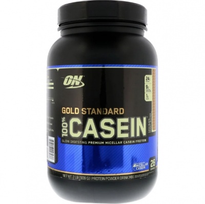 Детальное фото Optimum Nutrition Gold Standard Casein (941 гр) Шоколад-арахисовое масло