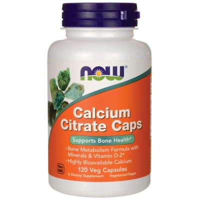 Детальное фото NOW Calcium Citrate (120 капс)