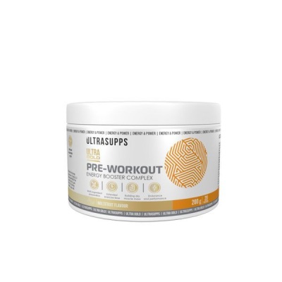 Детальное фото UltraSupps Ultra Gold Pre-workout (200 гр) Мультифрукт
