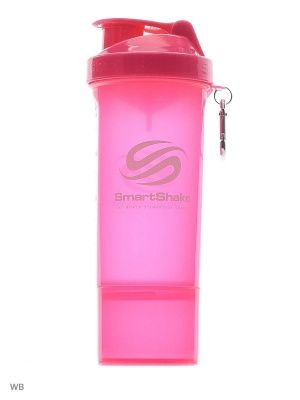 Детальное фото SmartShake Шейкер Slim (500 мл) Розовый