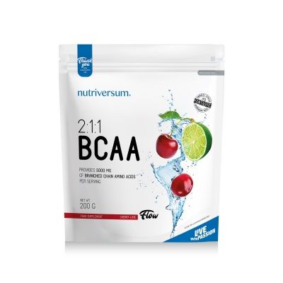 Детальное фото Nutriversum Flow 2:1:1 BCAA (200 гр) Вишня-Лайм