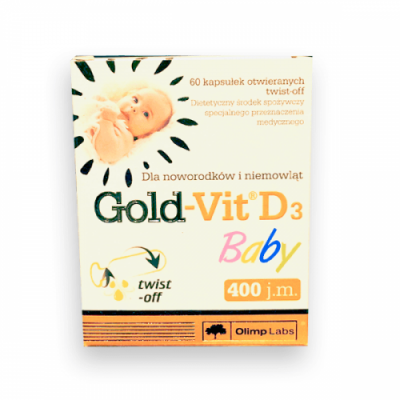 Детальное фото Olimp Gold-Vit D3 Baby (60 капс)