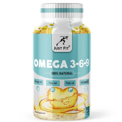 Детальное фото Just Fit Omega 3-6-9 (90 гел. капс)