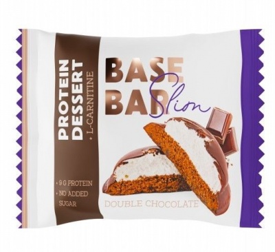 Детальное фото Base Bar Slim Protein Dessert (45 гр) Двойной шоколад