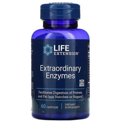 Детальное фото Life Extension Extraordinary Enzymes (60 капс)